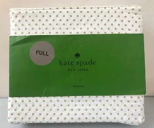 Kate Spade komplettes Lakenset 100 % Baumwolle Perkal gepunktet bedruckt - Bild 1 von 4