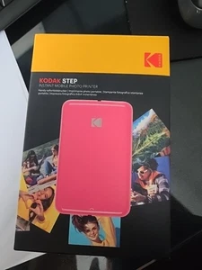 KODAK STEP Instant Mobile Photo Printer Pink brand new -PINK-*New-Box Damage - Picture 1 of 2
