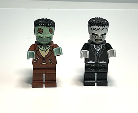 LEGO Minifigure Lot - Monster Butler (Haunted House 10228) & Series 4 Monster