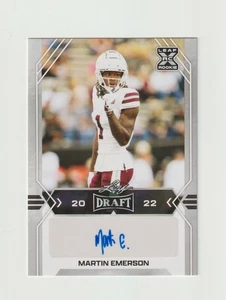 Signierte Martin Emerson 2022 Leaf Draft Autogramme RC Rookie Card BA-ME1 - Bild 1 von 3