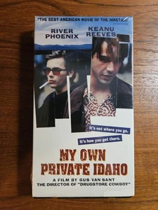 MY OWN PRIVATE IDAHO VHS VIDEO MOVIE, RIVER PHOENIX, KEANU REEVES, JAMES RUSSO - Imagen 1 de 3