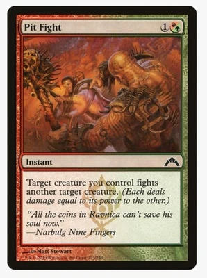 Pit Fight | MTG GTC | EDH Commander Fight Removal Gruul | LP - Image 1 of 3