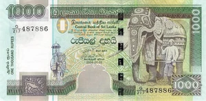 Sri Lanka 1000 Rupees 2006 UNC - Foto 1 di 2