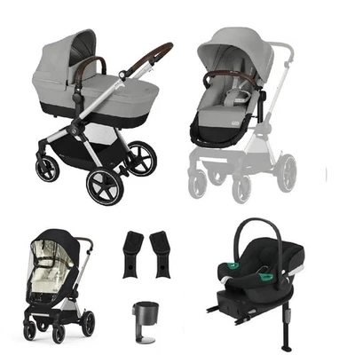 Cybex EOS  Aton B2 I- Size Travel System – Lava grey-mid Grey NEW & Sealed - Image 1 of 4