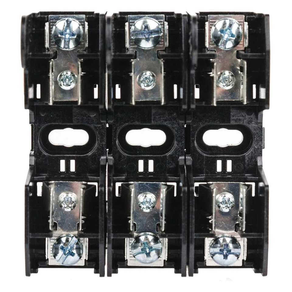 BUSSMANN HM60030-3CR Fuse Block,0 to 30A,K5/H,3 Pole 40LG81 - Image 1 of 1