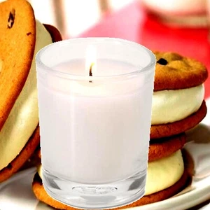 Cookies & Cream Scented Votive Candles Fragrance Luxury Hand Poured - Picture 1 of 24
