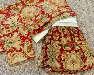 Ralph Lauren Jardiniere King Bed Skirt 2 Square Sateen Euro Pillow Shams Set - Picture 1 of 5