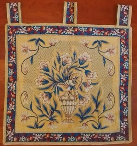 Vase and Flower Tapestry - Picture 1 of 1