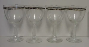Fostoria REFLECTION Water Goblets SET OF FOUR More items Here MINT IN BOX - Picture 1 of 2