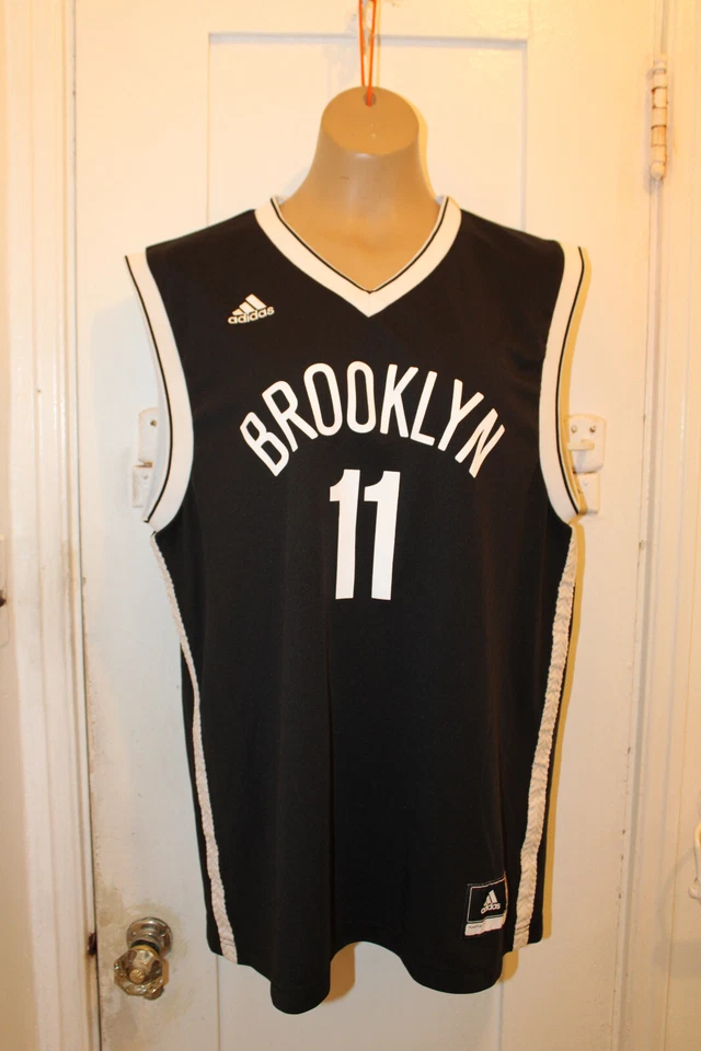 ADIDAS Brooklyn Nets NBA Brook Lopez #11 Black Swingman Jersey Men's Medium - Image 1 of 4