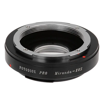 Fotodiox Pro Lens Adapter for Miranda Lens to Canon EF/EF-S Cameras - Image 1 of 4