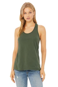 BL015 BELLA+CANVAS 6008 Women's Jersey Tank - Picture 1 of 15