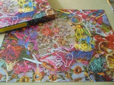 "A Stitch in Time" Jigsaw Puzzle Complete 500 pc