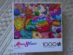 Rompecabezas Aimee Stewart DE COLECCIÓN TEJER 1000 Buffalo Nuevo - Imagen 1 de 2