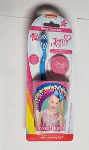 Jojo Siwa Kinder Zahnbürsten-Set, weiche Zahnbürste, Bürstenkappe & Spülbecher - Bild 1 von 2
