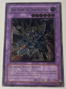 YuGiOh - Dark Blade The Dragon Knight - RDS-EN035 - 1st Edition Ultimate Rare - Picture 1 of 4