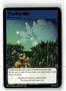 Neopets TCG - The Farmer 45/150 - Rare - The Darkest Faerie WOTC - Picture 1 of 2