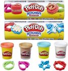 Play Doh Cookie Canister Food Set with 2 Non-Toxic Colors Dough Modelling Clay