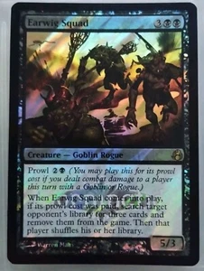 MTG FOIL EARWIG SQUAD / ESCUADRÓN TIJERETA - RELEASE - ENGLISH EXCELENT - Imagen 1 de 1