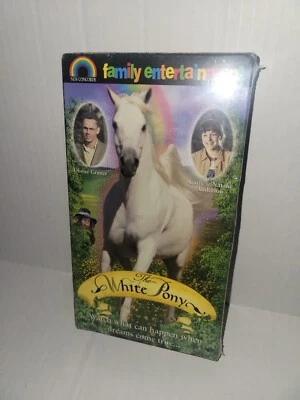 The White Pony VHS New Horizons 1999 Classic Rare 90s Cult HTF Movie Film (L) — 第 1/4 张图片