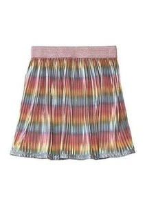 Belle du Jour Girls Large Rainbow Shimmer Skirt NWT - Picture 1 of 1