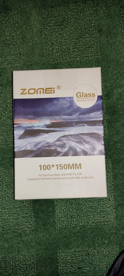 ZOMEI 150x100mm ND2(0.3) Pro Glass Soft Graduated Grey Square Filter  - Image 1 of 4