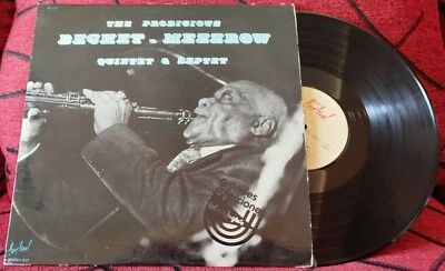 SIDNEY BECHET - MEZZ MEZZROW ** The Prodigious Quintet & Septet ** 1976 SPAIN LP - Image 1 of 4