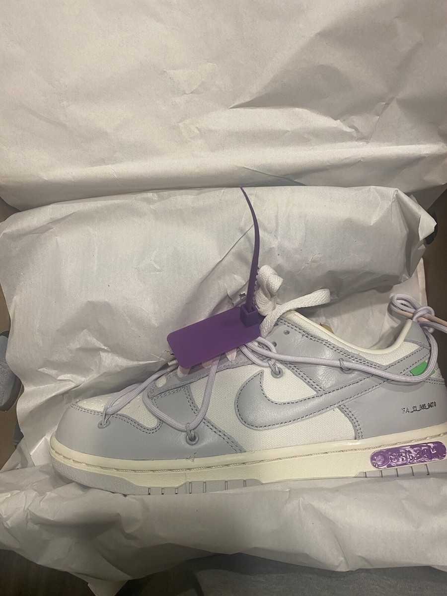 Nike Off-White x Dunk Low Lot 03 of 50 for Sale Nike Off-White x Dunk Low Lot 03 of 50 for Sale