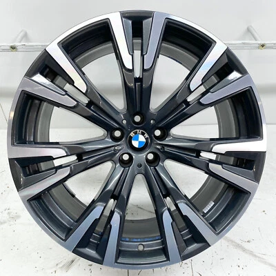 22 Zoll Original Bmw X7 G07 Felge Alufelge 6885143 9,5J X 22 ET32 Styling 756 2 - Bild 1 von 3