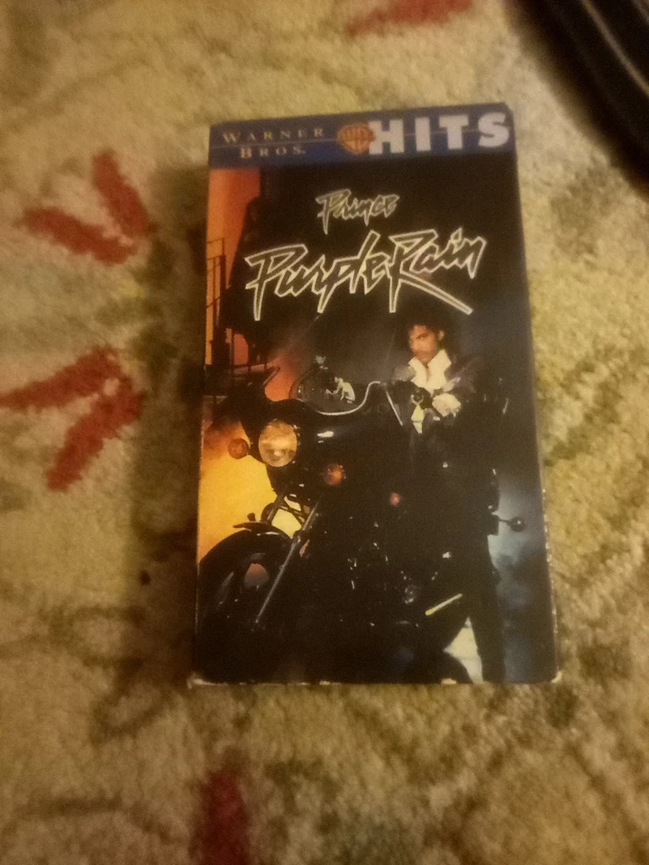 VHS Copy of Prince Purple Rain 1984 Mint Condition 1997 Warner Bros Home Video Foto 1 de 2