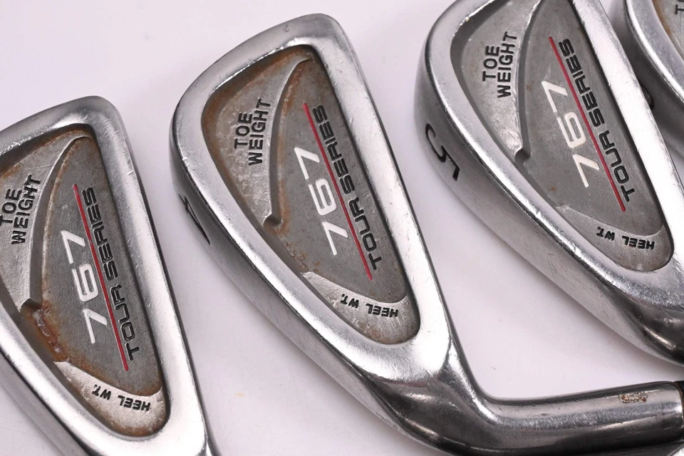 Left Hand Lynx Tour Series 767 Irons / 3-PW+SW / Regular Flex Lynx Shafts - Image 1 of 4