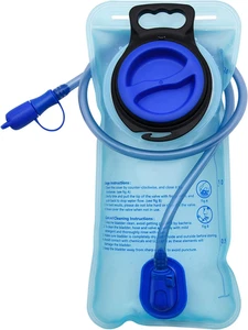 Vejiga de hidratación bolsa de vejiga de almacenamiento de agua de gran apertura para ciclismo senderismo C.. - Imagen 1 de 12