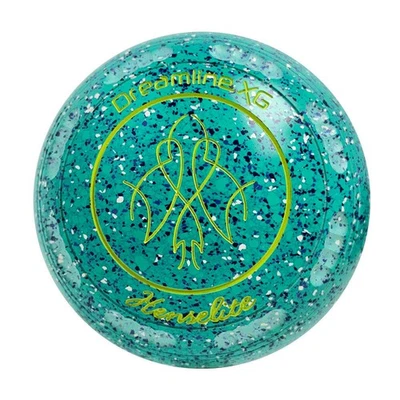Henselite Dreamline XG Lawn Bowls Size 3 Heavy Gripped - Seaspray AV1-82 - image 1 of 3
