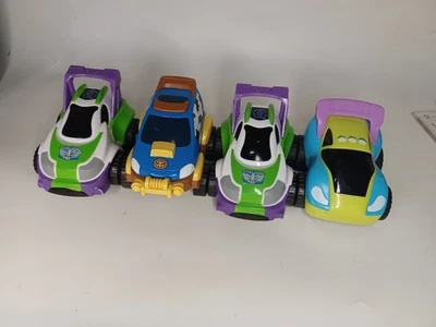  Disney/Pixar Toy Story Coches de Fricción Buzz & Woody & Alien Lote de 4 Foto 1 de 4
