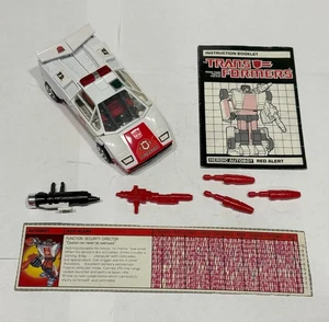 G1 Transformers vintage original Autobot RED ALERT 100% complete - Picture 1 of 13