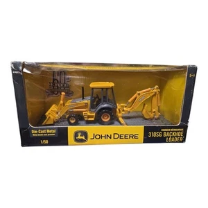 John Deere 310SG Baggerlader Druckguss Metall / 2002 Ertl Neu im Karton 1/50 - Bild 1 von 3
