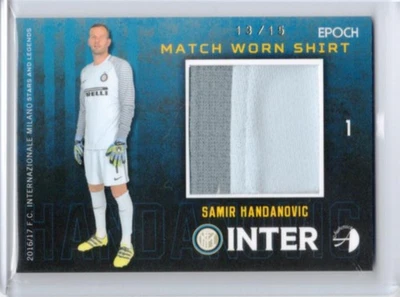2016/17 Epoch/Authentica Inter Samir Handanovic Match Worn Shirts /15 - Image 1 of 2
