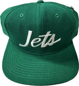 Vtg Authentic Pro Line NY Jets ballcap- NWT- Headstock Green NY Jets (WOOL) - Picture 1 of 8
