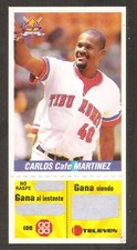 Carlos Martinez 1997 Line Up Promo CADA Venezuelan Card Very Rare *Set Break