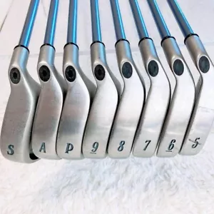 Ladies Callaway BIG BERTHA X-12 Iron Set of 8 5-SW Graphite Flex L SUPER JV200 - Picture 1 of 10