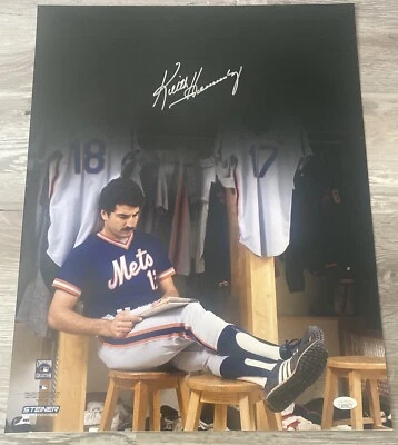 New York Mets Keith Hernandez signed 16x20 photo w/JSA COA - Image 1 of 2
