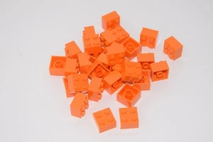30 Lego Orange Bricks 2x2 3003 Lot 7 - Picture 1 of 1