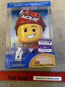 The LEGO Movie Everything Is Awesome Edition Blu-ray & DVD Virtruvius Figure NEW - Picture 1 of 2