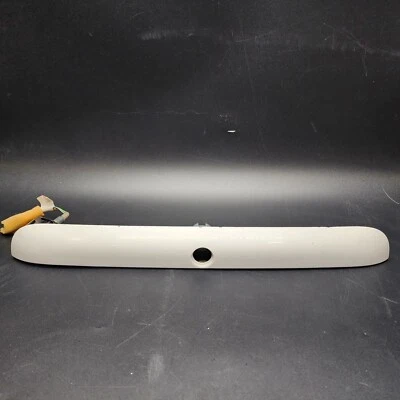1998-2001 Volkswagen Passat Rear Trunk Deck Handle Moulding White Used OEM  - Image 1 of 4