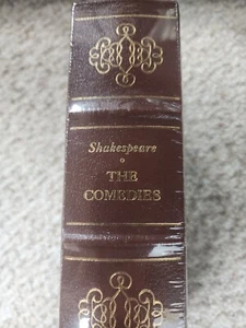 SEALED Easton Press: The Comedies by Shakespeare Hardcover Leather Book - Picture 1 of 6