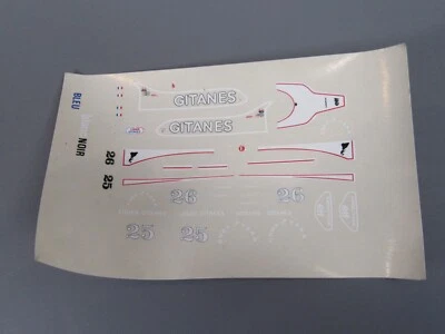 A946 Decal for Ligier Gipsy JS11 #25 & #26 F1 1979 Lafitte Depailler - Image 1 of 4