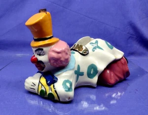 (M5) DISPENSADOR DE CINTA DE PAYASO DE CERÁMICA VINTAGE - NUEVO ESTADO - ¡ENVÍO RÁPIDO! - Imagen 1 de 5