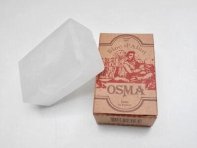 Alaun Bloc Alaunstein Blutstiller OSMA für Nassrasur Made in France!
