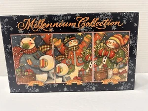 LANG & WISE MILLENNIUM COLLECTION 1999 - 2001 SUSAN WINGET SAM SNOWMAN LE5000 - Picture 1 of 13