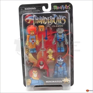 Thundercats Classic Minimates SDCC set #1 Panthro, Jaga, Liono, Mumm-ra, - worn - Picture 1 of 4